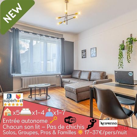 1 Studio & 4 Appts - 1 A 4 Lits - 1 A 7 Pers - 1 Immeuble - Confort, Flexibilite ------ English - 1 Studio & 4 Apts - 1 To 4 Beds - 1 To 7 Guests - Same Building - Comfort, Flexibility -- Cattenom Tremery Yutz Thionville Florange Hayange Kültér fotó