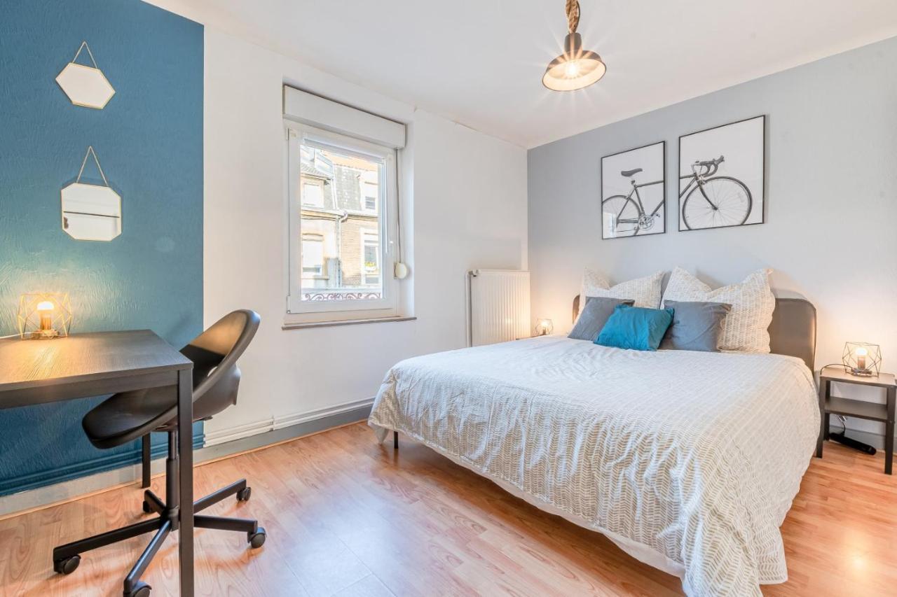 1 Studio & 4 Appts - 1 A 4 Lits - 1 A 7 Pers - 1 Immeuble - Confort, Flexibilite ------ English - 1 Studio & 4 Apts - 1 To 4 Beds - 1 To 7 Guests - Same Building - Comfort, Flexibility -- Cattenom Tremery Yutz Thionville Florange Hayange Kültér fotó